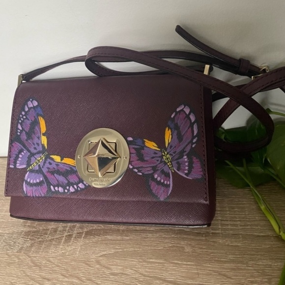 EUC butterfly Kate Spade purse - Picture 2 of 6